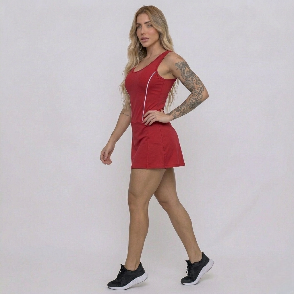 Macacão Short Saia