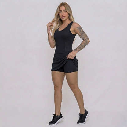 Macacão Short Saia