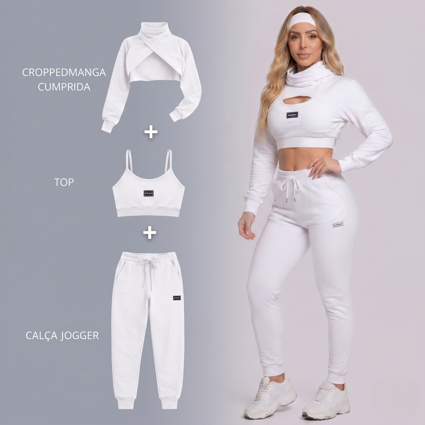 Conjunto Comfy 3 Peças Luxys/ava