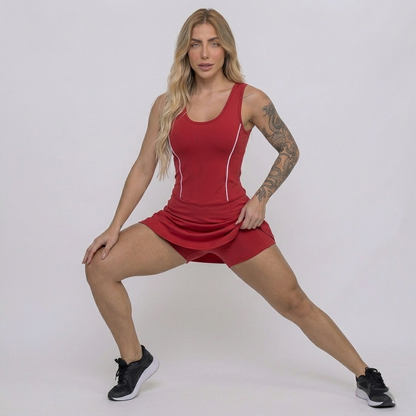 Macacão Short Saia