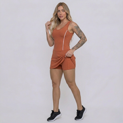 Macacão Short Saia