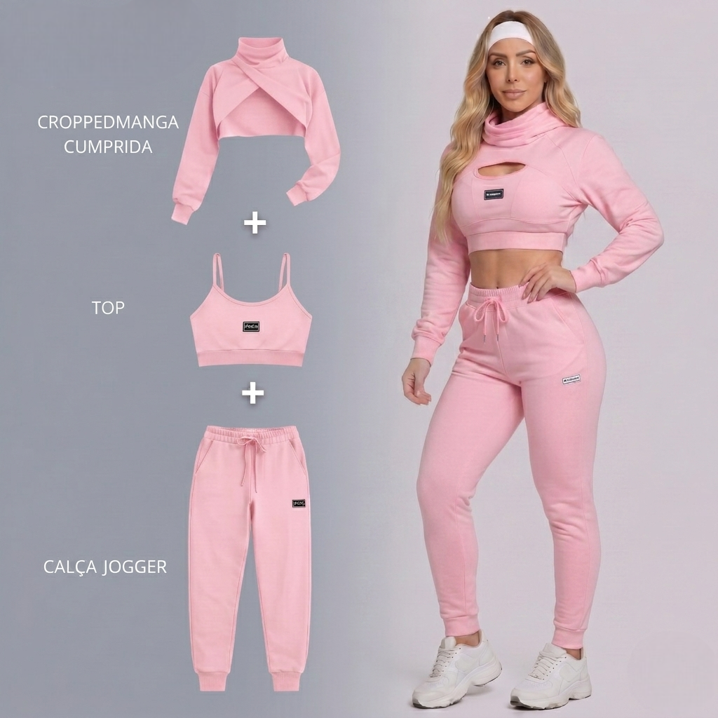 Conjunto Comfy 3 Peças Luxys/ava